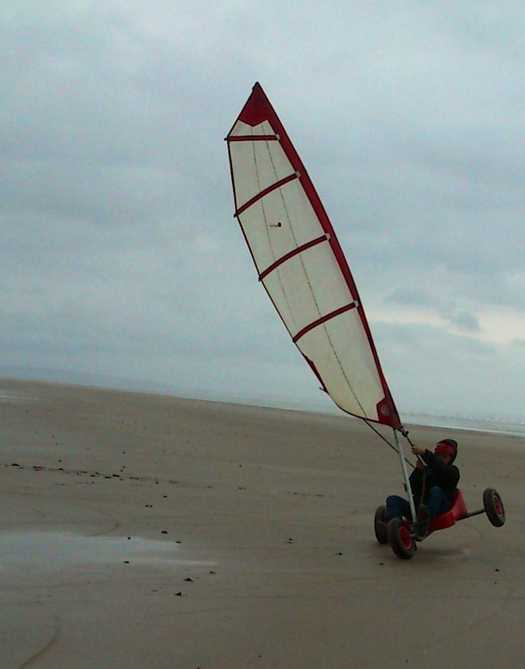 land yachting wales