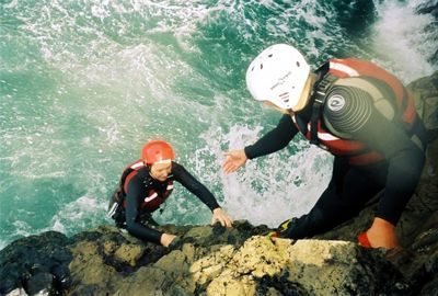 coasteering