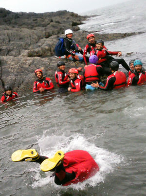 coasteering