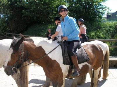 Horse riding