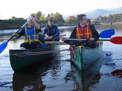 River canoeing